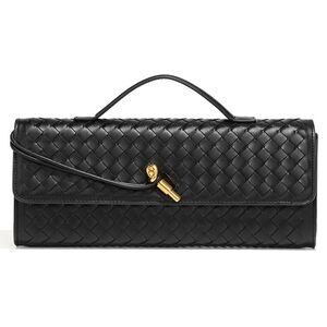 3726 Trendy Woven Evening Clutch Purses Underarm Shoulder Handbag Cute